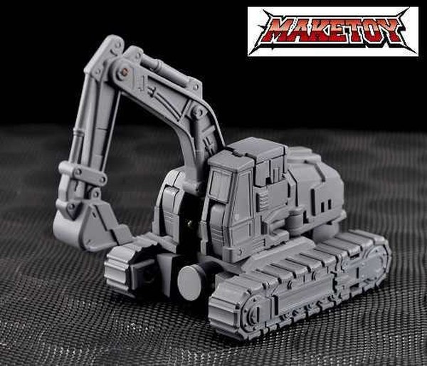 Transformers Maketoys Bulldozer  Excavator  (4 of 12)